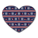 Christmas Deer Sex Heart Mousepads Front