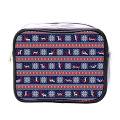 Christmas Deer Sex Mini Toiletries Bag (one Side) by dimaV