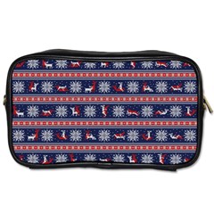 Christmas Deer Sex Toiletries Bag (one Side) by dimaV