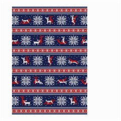 Christmas Deer Sex Small Garden Flag (two Sides) by dimaV