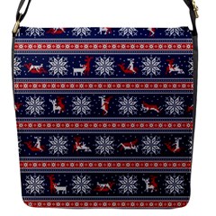 Christmas Deer Sex Flap Closure Messenger Bag (s) by dimaV