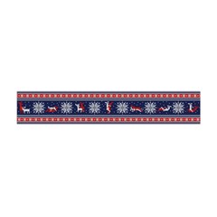 Christmas Deer Sex Flano Scarf (mini)