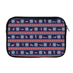 Christmas Deer Sex Apple Macbook Pro 17  Zipper Case by dimaV