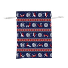 Christmas Deer Sex Lightweight Drawstring Pouch (m) by dimaV