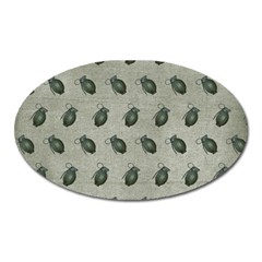 Army Green Hand Grenades Oval Magnet by McCallaCoultureArmyShop