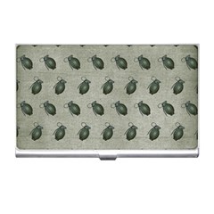 Army Green Hand Grenades Business Card Holder