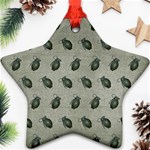 Army Green Hand Grenades Star Ornament (Two Sides) Front