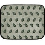 Army Green Hand Grenades Double Sided Fleece Blanket (Mini)  35 x27  Blanket Front