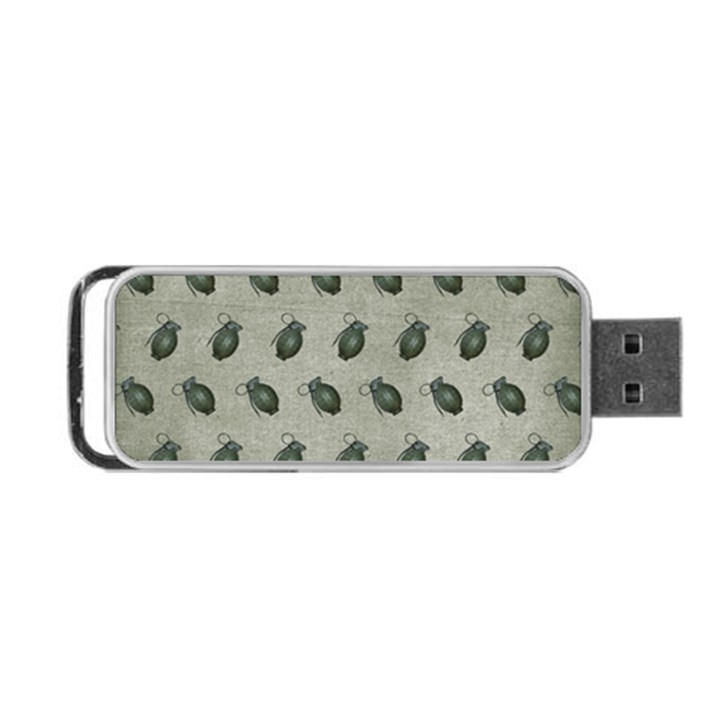 Army Green Hand Grenades Portable USB Flash (One Side)