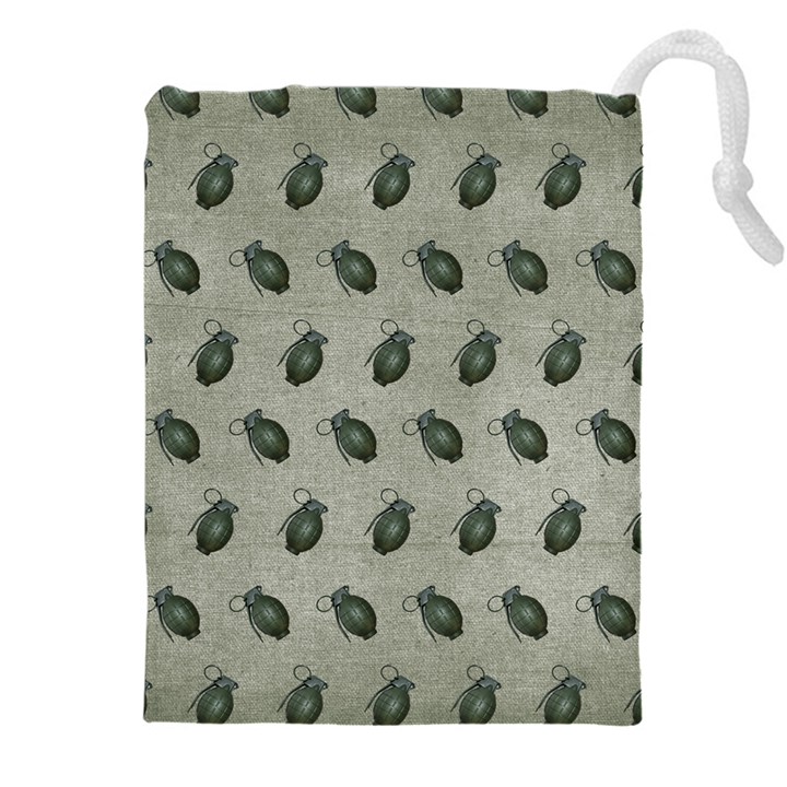 Army Green Hand Grenades Drawstring Pouch (4XL)