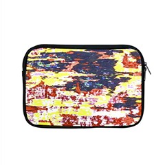 Multicolored Abstract Grunge Texture Print Apple Macbook Pro 15  Zipper Case by dflcprintsclothing