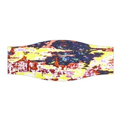 Multicolored Abstract Grunge Texture Print Stretchable Headband by dflcprintsclothing