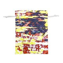 Multicolored Abstract Grunge Texture Print Lightweight Drawstring Pouch (s) by dflcprintsclothing