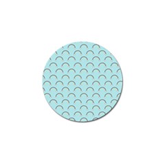 Pattern Arc En Ciel/nuages Golf Ball Marker by kcreatif