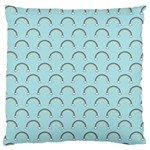 Pattern Arc en ciel/Nuages Large Cushion Case (One Side) Front