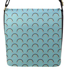 Pattern Arc En Ciel/nuages Flap Closure Messenger Bag (s) by kcreatif