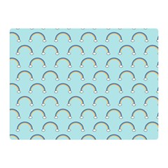 Pattern Arc En Ciel/nuages Double Sided Flano Blanket (mini)  by kcreatif