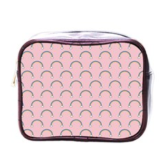 Pattern Arc En Ciel/nuages Mini Toiletries Bag (one Side)