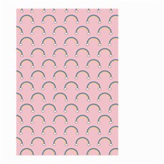 Pattern Arc En Ciel/nuages Small Garden Flag (two Sides) by kcreatif