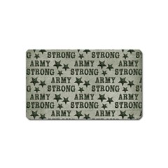 Army Stong Military Magnet (name Card) by McCallaCoultureArmyShop