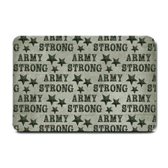 Army Stong Military Small Doormat  by McCallaCoultureArmyShop