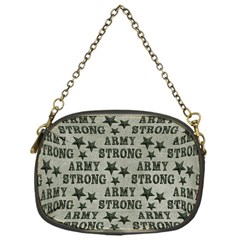 Army Stong Military Chain Purse (one Side) by McCallaCoultureArmyShop