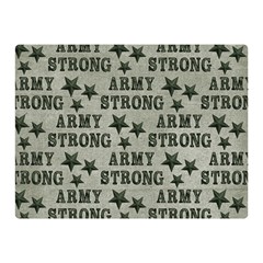 Army Stong Military Double Sided Flano Blanket (mini)  by McCallaCoultureArmyShop