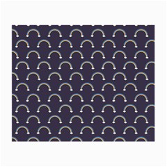 Pattern Arc En Ciel/nuages Small Glasses Cloth (2 Sides) by kcreatif