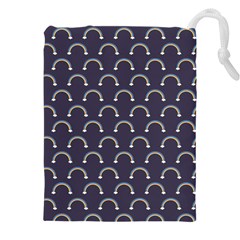 Pattern Arc En Ciel/nuages Drawstring Pouch (4xl)