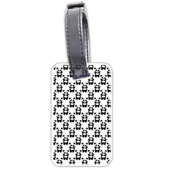 Pattern Bébé Panda Luggage Tag (one Side) by kcreatif