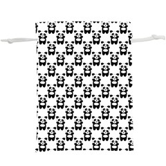 Pattern Bébé Panda  Lightweight Drawstring Pouch (xl) by kcreatif