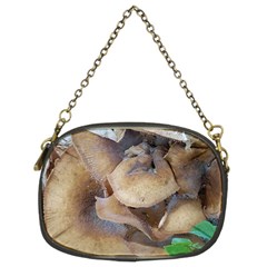 Close Up Mushroom Abstract Chain Purse (two Sides) by Fractalsandkaleidoscopes