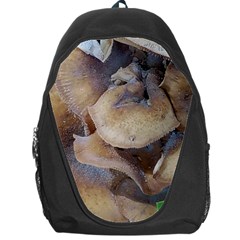 Close Up Mushroom Abstract Backpack Bag by Fractalsandkaleidoscopes