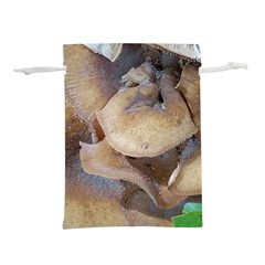 Close Up Mushroom Abstract Lightweight Drawstring Pouch (s) by Fractalsandkaleidoscopes