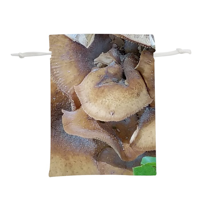 Close Up Mushroom Abstract Lightweight Drawstring Pouch (M)