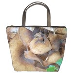 Close Up Mushroom Abstract Bucket Bag Front