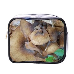 Close Up Mushroom Abstract Mini Toiletries Bag (one Side)