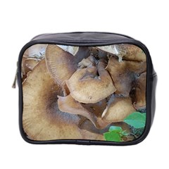 Close Up Mushroom Abstract Mini Toiletries Bag (two Sides) by Fractalsandkaleidoscopes