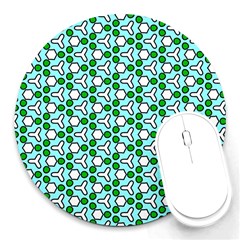 Illustrations Background Texture Round Mousepads by Mariart