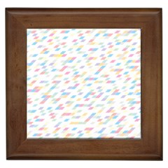 Texture Background Pastel Box Framed Tile by HermanTelo