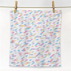 Texture Background Pastel Box Face Towel by HermanTelo