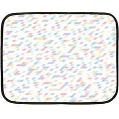 Texture Background Pastel Box Fleece Blanket (mini)