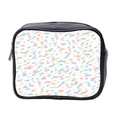 Texture Background Pastel Box Mini Toiletries Bag (two Sides)