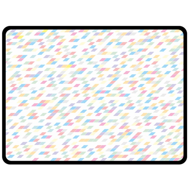 Texture Background Pastel Box Double Sided Fleece Blanket (Large) 