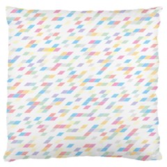 Texture Background Pastel Box Large Flano Cushion Case (one Side) by HermanTelo