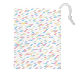 Texture Background Pastel Box Drawstring Pouch (4xl)