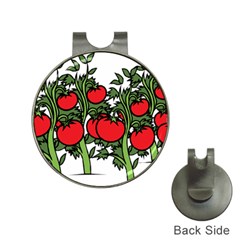 Tomato Garden Vine Plants Red Hat Clips With Golf Markers by HermanTelo