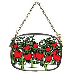 Tomato Garden Vine Plants Red Chain Purse (one Side)