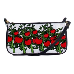 Tomato Garden Vine Plants Red Shoulder Clutch Bag