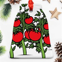 Tomato Garden Vine Plants Red Ornament (bell)